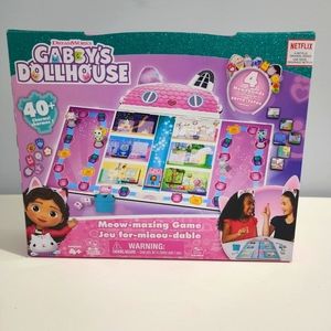 BNIB Gabby's Dollhouse Meow-Mazing Board Game